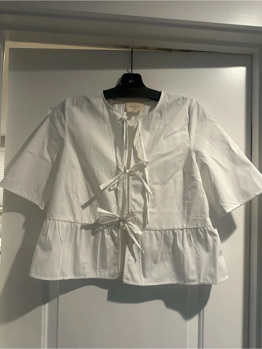 NWOT Sezane Ileana Blouse - Picture 7 of 7